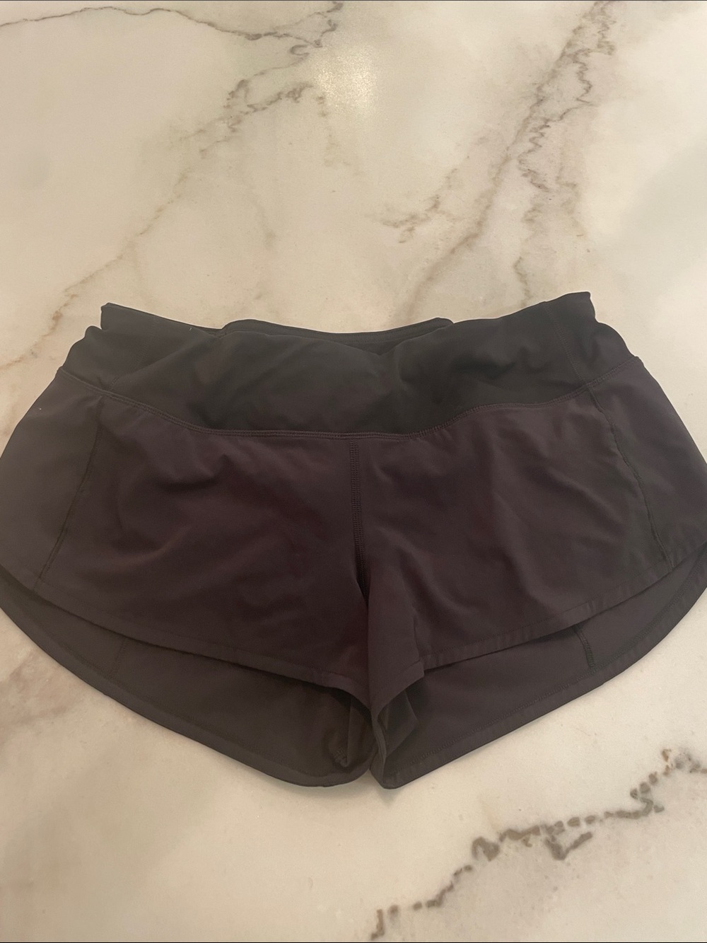 lululemon athletica Black Layered Athletic Shorts